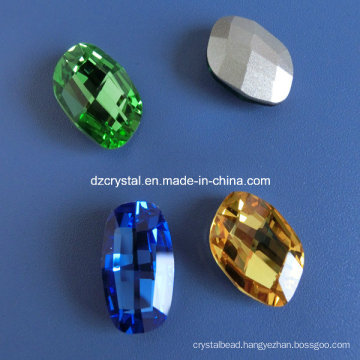 Canton Fair Decorative Machine Cut Crystal Stone for Jewelry Making